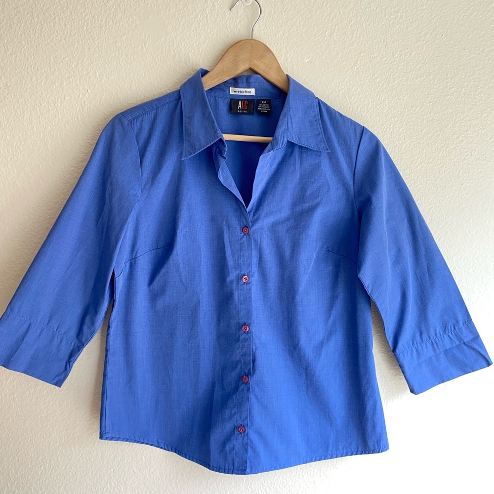 Retro Button Up Size M (Petite)